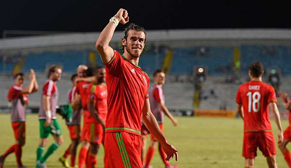 Mit Wales auf dem Weg zur EURO 2016: Gareth Bale