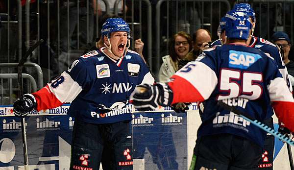 Nach dem Fehlstart in der DEL wollen die Adler Mannheim gegen Wolfsburg Zähne zeigen
