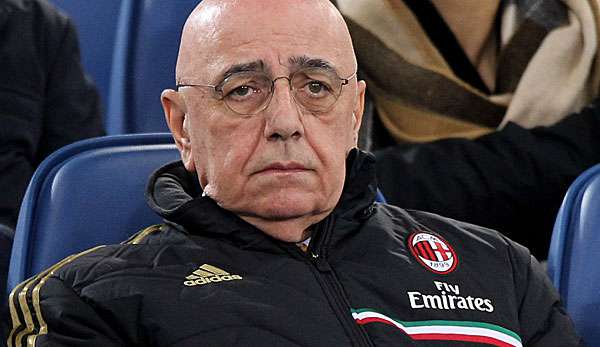 Adriano Galliani wird Beihilfe zum Bankrott vorgeworfen