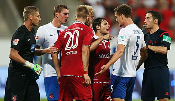 Die Partie gegen den 1. FC Kaiserslautern endete 3:1 für Heidenheim