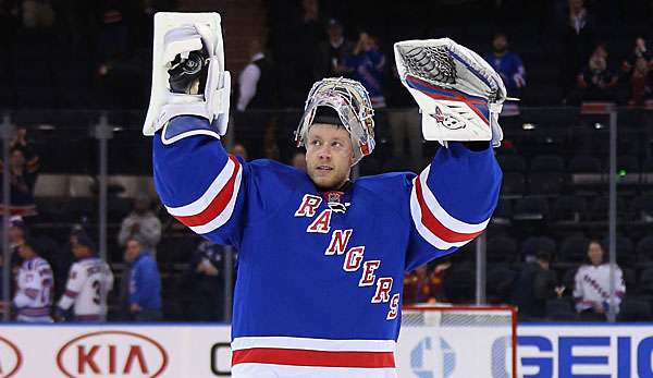 Antti Raanta feierte ein Traumdebüt im Trikot der Rangers