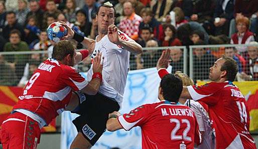 Pascal Hens erzielte drei wichtige Tore in Unterzahl