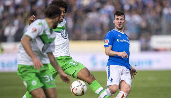 Darmstadt und Wolfsburg agierten lange Zeit auf Augenhöhe