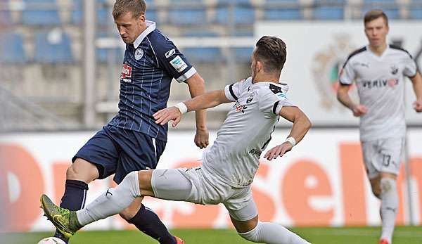 Bielefeld und Sandhausen lieferten sich ein umkämpftes Spiel