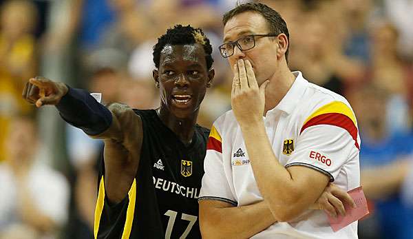 Dennis Schröder (l.) spielt 2016 vielleicht nicht für Deutschland