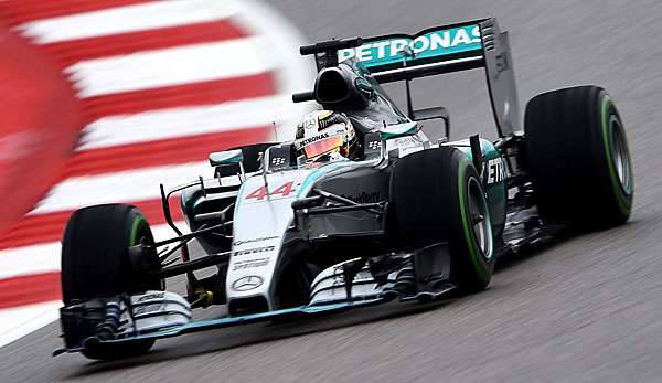 Lewis Hamilton peilt auch in Mexiko den Sieg an