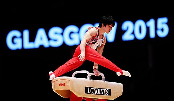 Kohei Uchimura gewann zum sechsten Mal hintereinander den Titel