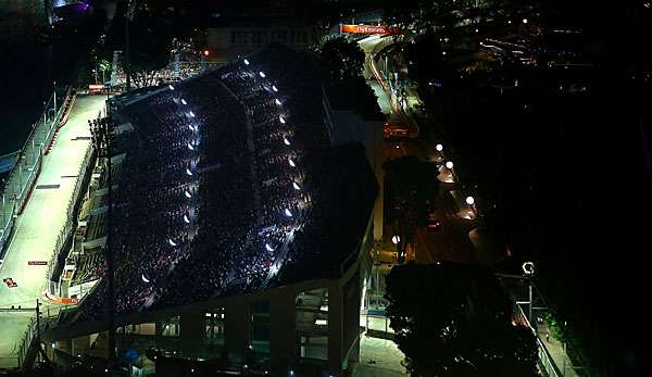 Beim Grand Prix von Singapur kam es zu einem Zwischenfall mit einem Fußgänger