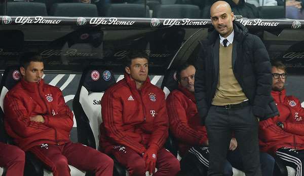 Gegen Eintracht Frankfurt ließen die Bayern zum ersten mal in der Saison Punkte liegen