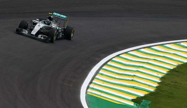 Nico Rosberg startet beim Brasilien-GP zum fünften Mal in Folge von der Pole Position
