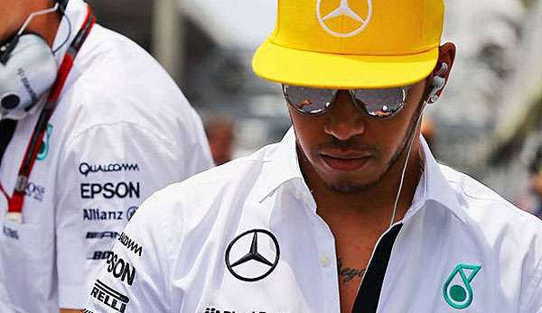 Lewis Hamilton musste sich in Brasilien mit dem zweiten Platz begnügen