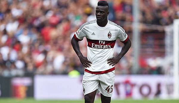 Mario Balotelli ist derzeit vom FC Liverpool an den AC Mailand ausgeliehen