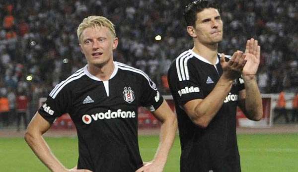 Andreas Beck und Mario Gomez spielen gemeinsam für Besiktas