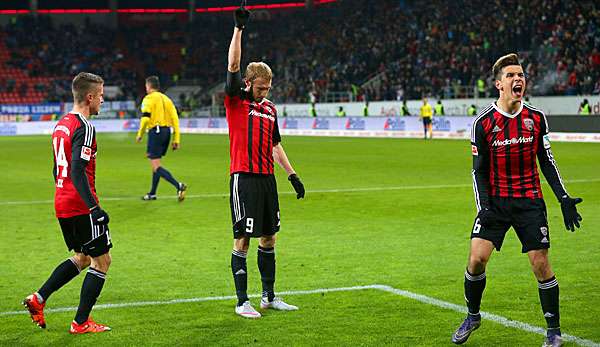 Die Schanzer schieben sich mit 19 Zählern auf den achten Platz vor