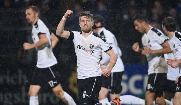 Denis Linsmayer brachte den SV Sandhausen in Führung