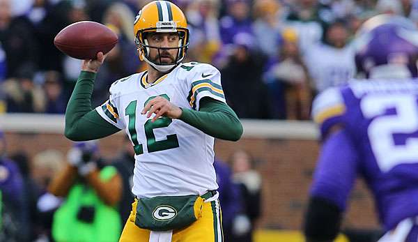 Aaron Rodgers und seine Green Bay Packers haben die Niederlagenserie gestoppt