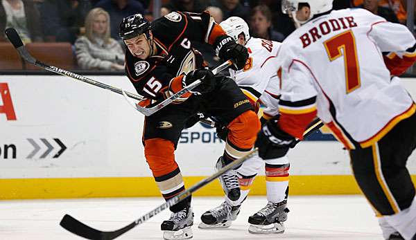 Ryan Getzlaf verbuchte gegen Calgary fünf Assists