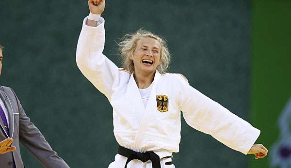 Martyna Trajdos holte sich den Sieg in der Klasse bis 63 kg