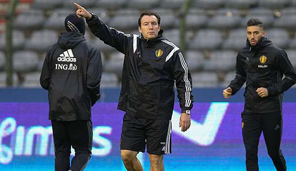 Marc Wilmots will von der Favoritenrolle nichts wissen