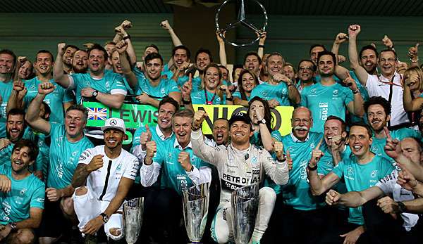 Die Stimmung bei Mercedes ist mittlerweile nicht mehr so gut wie nach dem Titelgewinn