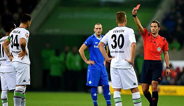 Granit Xhaka wurde mit Rot vom Platz geschickt