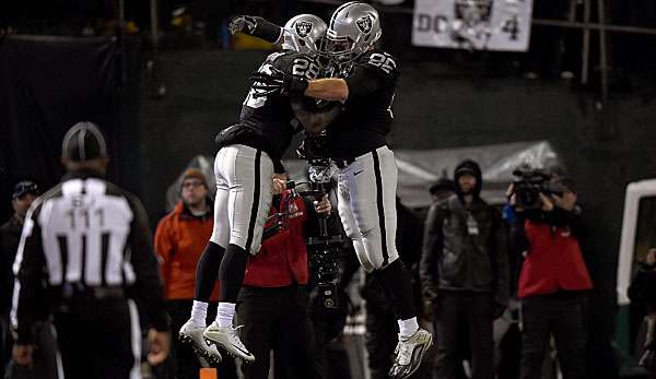 Latavius Murray gelang der erste Touchdown im Spiel