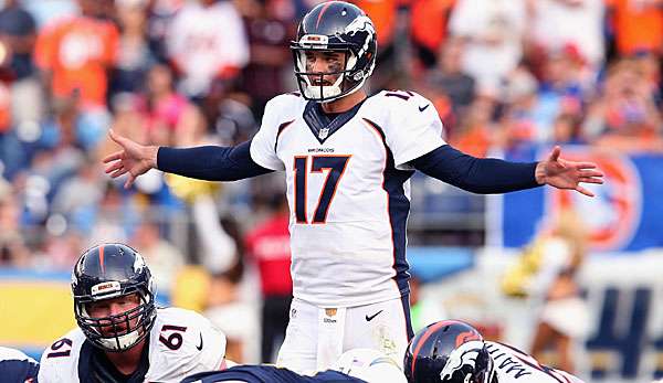 Brock Osweiler und seine Offense haben in dreimal in Serie nach der Pause nicht gepunktet