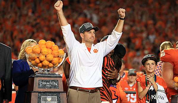 Dabo Swinney will gegen seine große Liebe den größten Triumph seiner Karriere feiern
