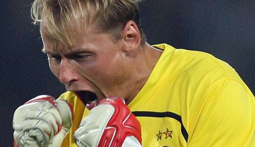 Hielt im Elfmeterschießen einen Schuss: Buffon-Ersatz Alexander Manninger