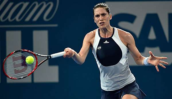 Andrea Petkovic will gegen  Elizaveta Kulichkova überzeugen