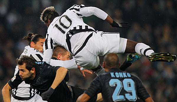 Oben auf! Paul Pogba erreicht mit Juventus das Halbfinale der Coppa Italia