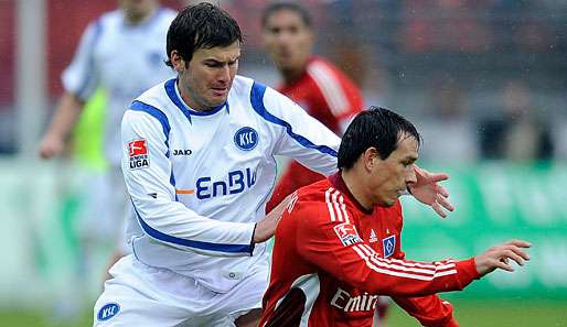 Der Karlsruher SC und der Hamburger SV haben sich nichts geschenkt
