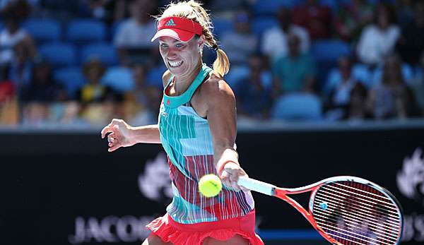 Angelique Kerber hatte mit ihrer US-amerikanischen Gegnerin keinerlei Probleme
