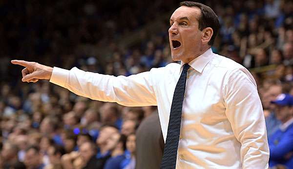 Mike Krzyzewski ist seit 1980 Duke-Trainer und seit 1979 beim US-Nationalteam engagiert