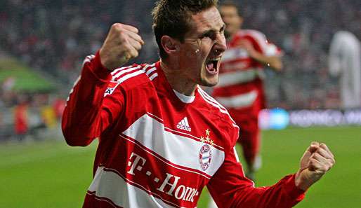 Miro Klose und die Bayern sind bei Wettanbieter "bwin" im Duell mit Sporting großer Favorit