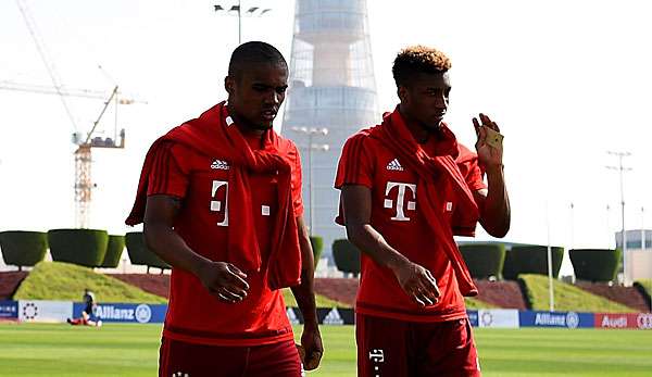 Douglas Costa und Kingsley Coman kamen im Sommer nach München