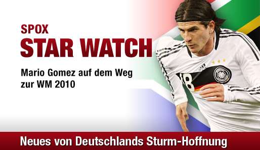 Mario Gomez feierte am 7. Februar 2007 gegen die Schweiz sein Debüt in der Nationalmannschaft