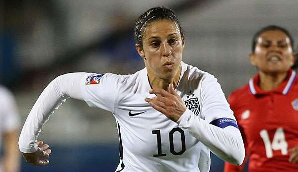 Carli Lloyd erzielte das entscheidende Tor gegen Mexiko