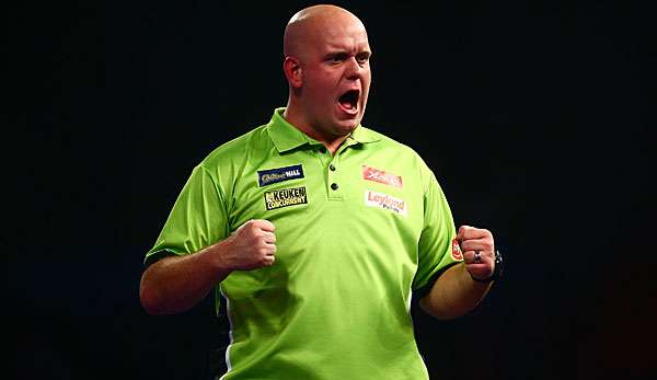 Michael van Gerwen demonstrierte bei der der Dutch Open erneut seine Klasse