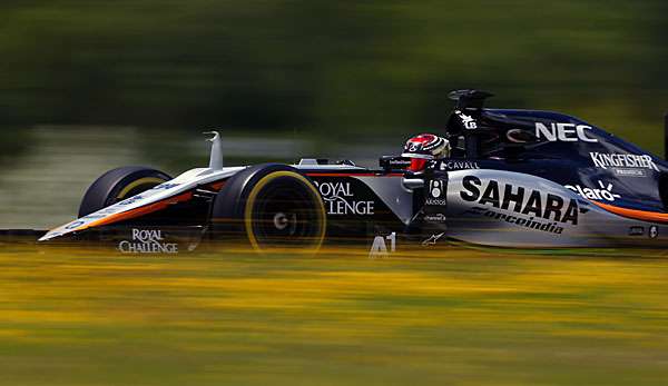 Pascal Wehrlein noch im Force India 