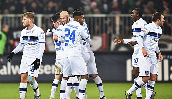 Der FSV Frankfurt hat gegen St. Pauli gewonnen