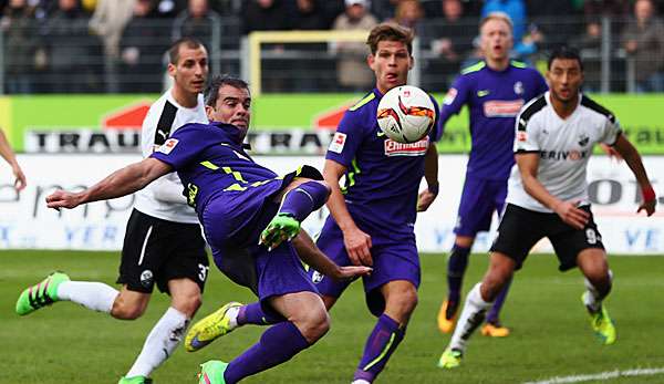 Der SC Freiburg hatte in Sandhausen zu kämpfen