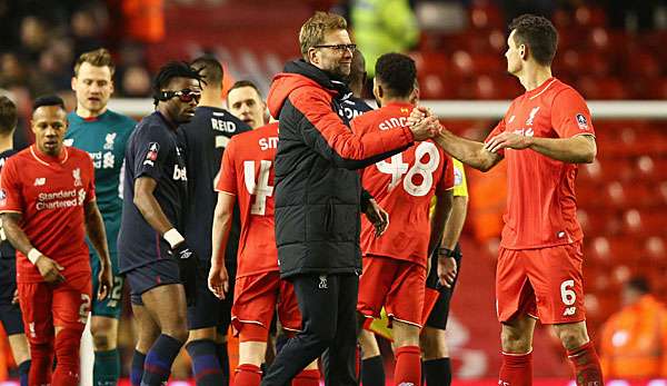 Jürgen Klopp will beim FC Augsburg eine gute Ausgangsbasis für das Rückspiel