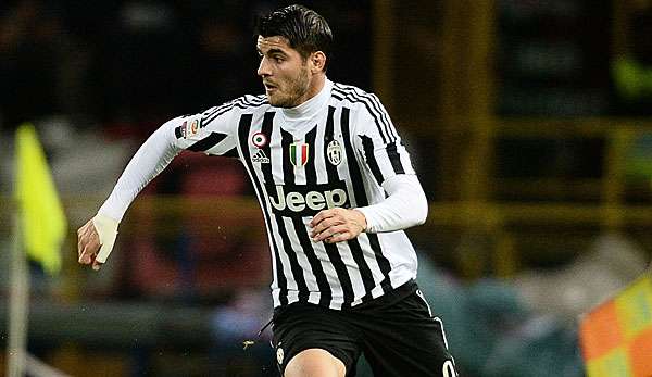 Alvaro Morata kam 2014 für 22 Millionen Euro nach Turin