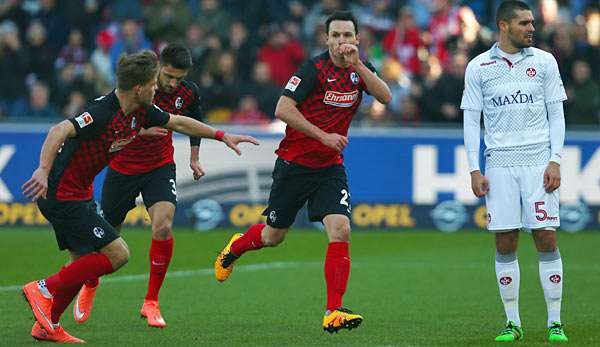 Nicolas Höfler erzielte das frühe 1:0 für den SC Freiburg gegen Kaiserslautern