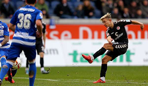 Marc Rzatkowski erzielte das 1:0 für Pauli