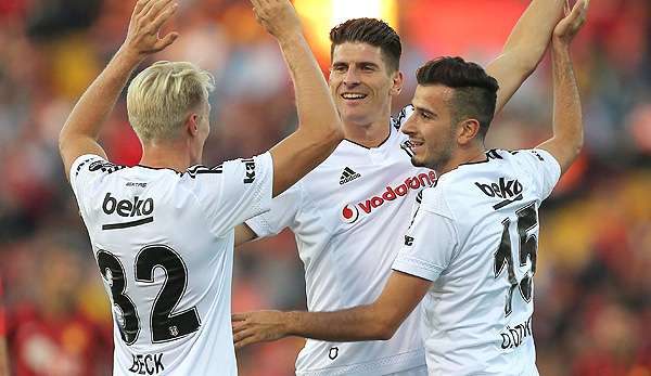 Erfolgreich bei Besiktas: Andreas Beck, Mario Gomez und Oguzhan Özyakup