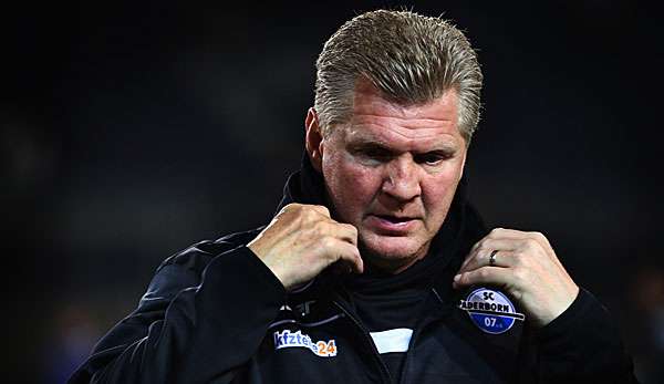 Stefan Effenberg ist seit Oktober 2015 Trainer in Paderborn