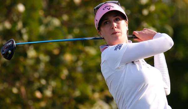 Sandra Gal spielte in Singapur am dritten Tag mit 69 ihre beste Runde