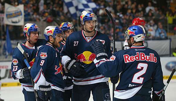 Kann der EHC Red Bull München die Tabellenführung verteidigen?